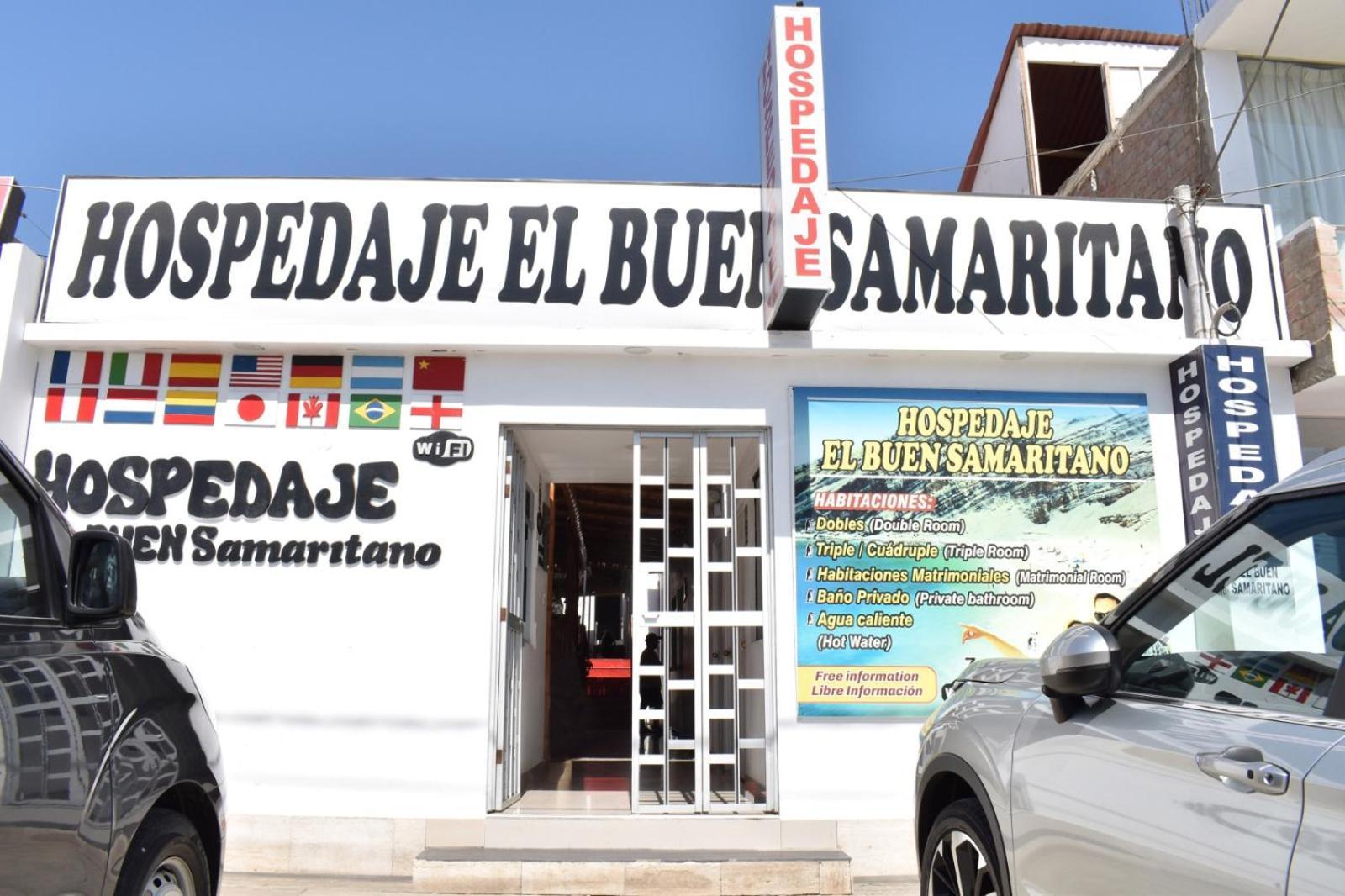 Hospedaje El Buen Samaritano 帕拉卡斯 外观 照片